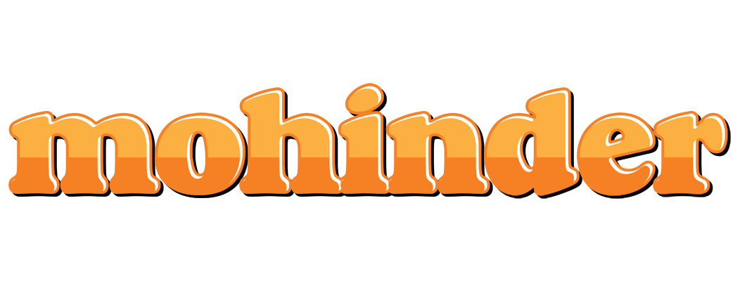 Mohinder orange logo