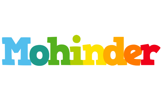 Mohinder rainbows logo