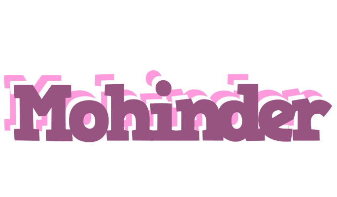 Mohinder relaxing logo