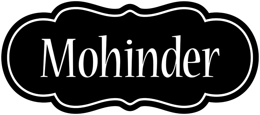 Mohinder welcome logo