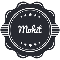 Mohit badge logo