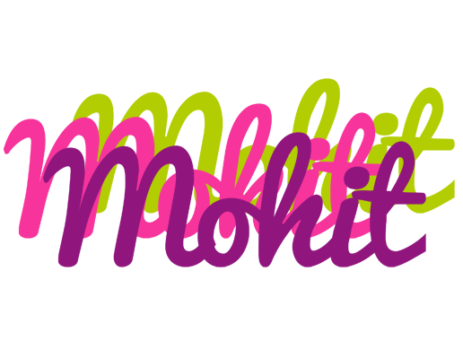 Mohit flowers logo