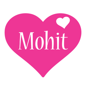 Mohit love-heart logo