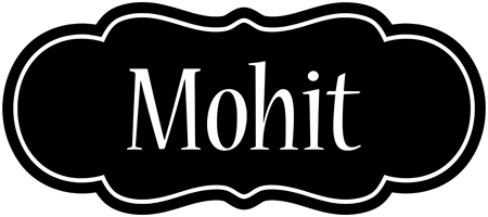 Mohit welcome logo