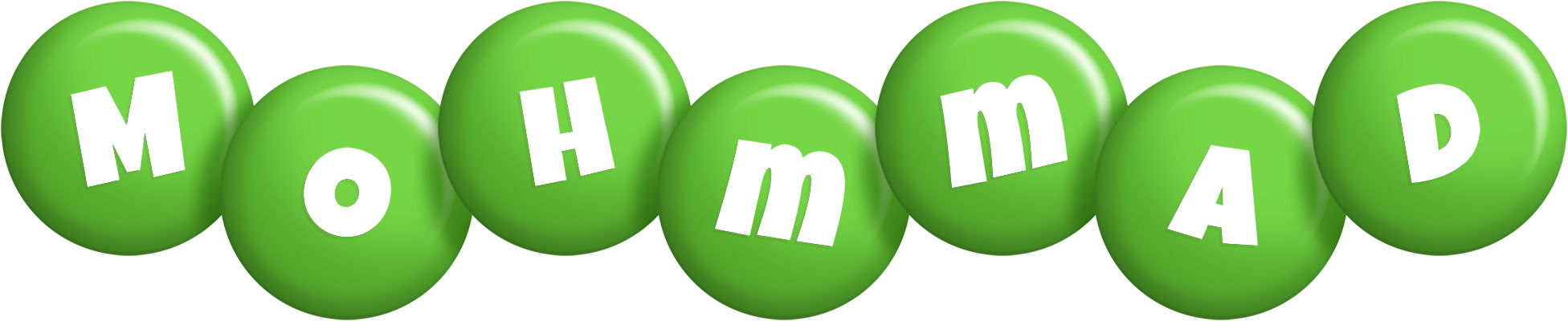 Mohmmad candy-green logo