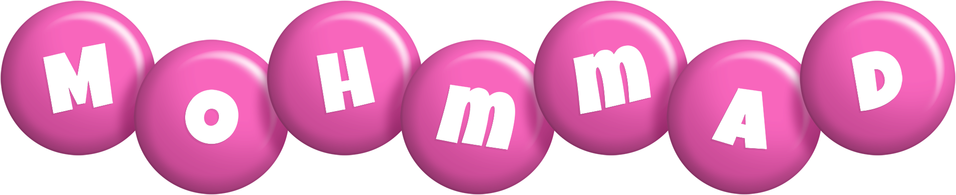 Mohmmad candy-pink logo