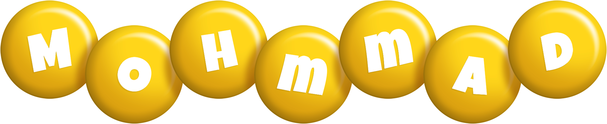 Mohmmad candy-yellow logo