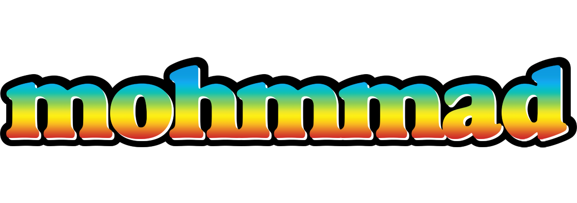 Mohmmad color logo