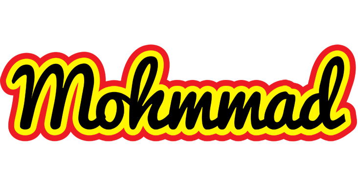 Mohmmad flaming logo