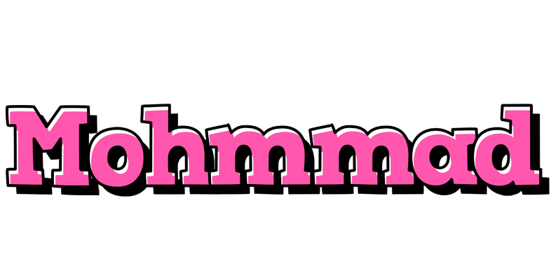 Mohmmad girlish logo