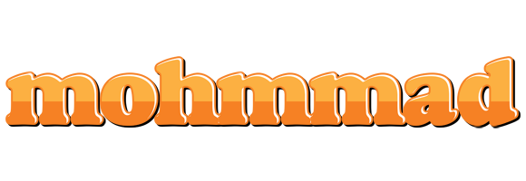 Mohmmad orange logo