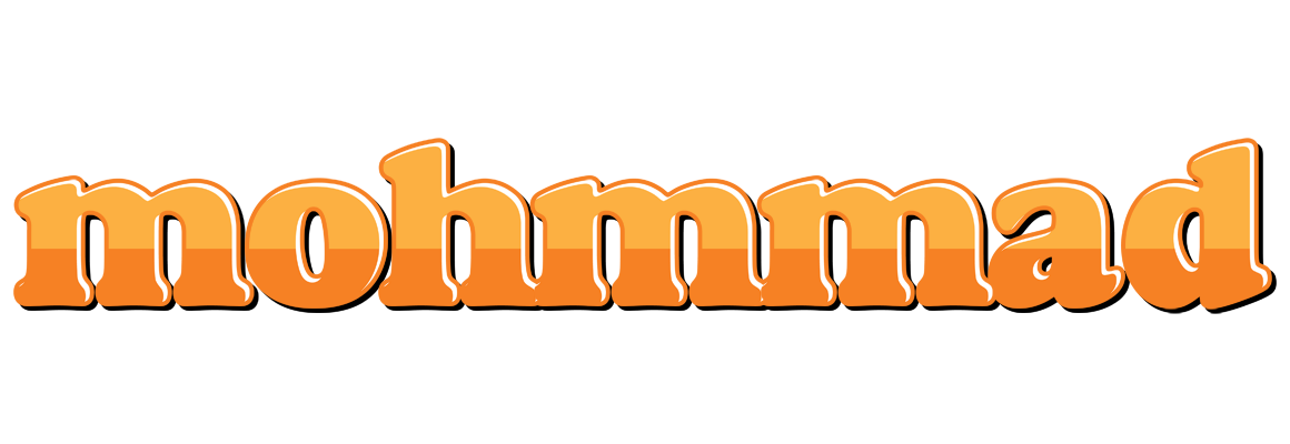 Mohmmad orange logo