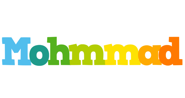 Mohmmad rainbows logo