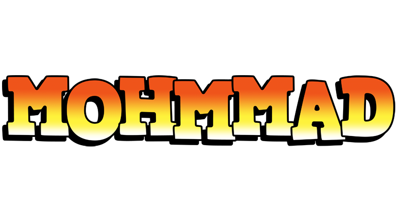 Mohmmad sunset logo