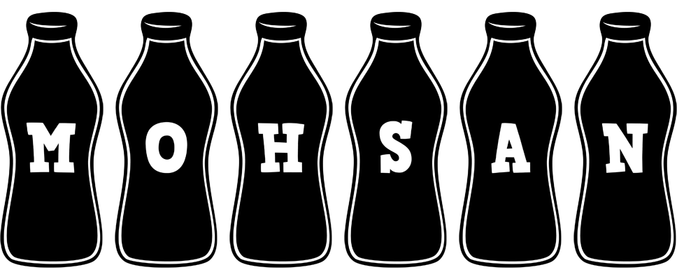 Mohsan bottle logo