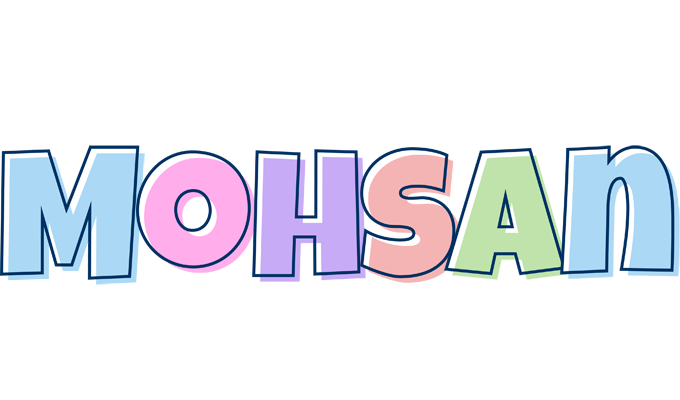 Mohsan pastel logo