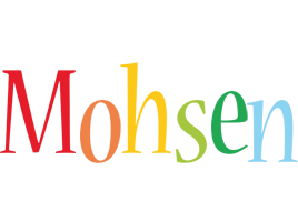 Mohsen birthday logo