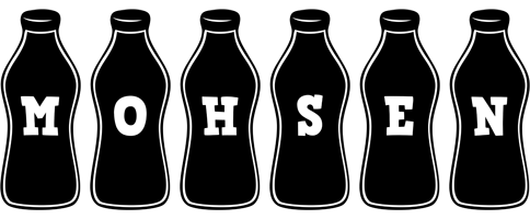 Mohsen bottle logo