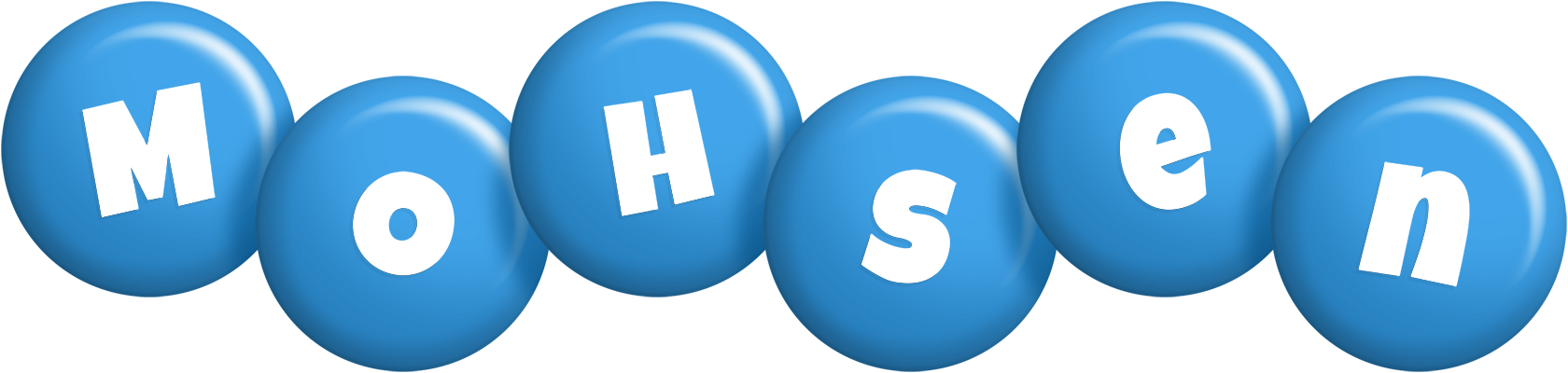 Mohsen candy-blue logo
