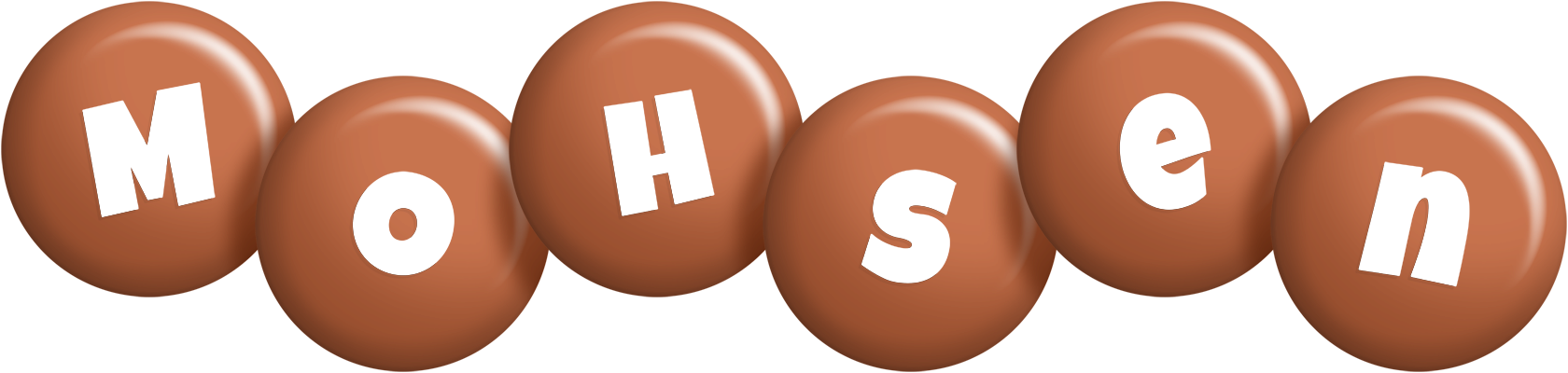 Mohsen candy-brown logo