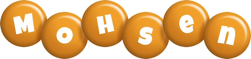 Mohsen candy-orange logo