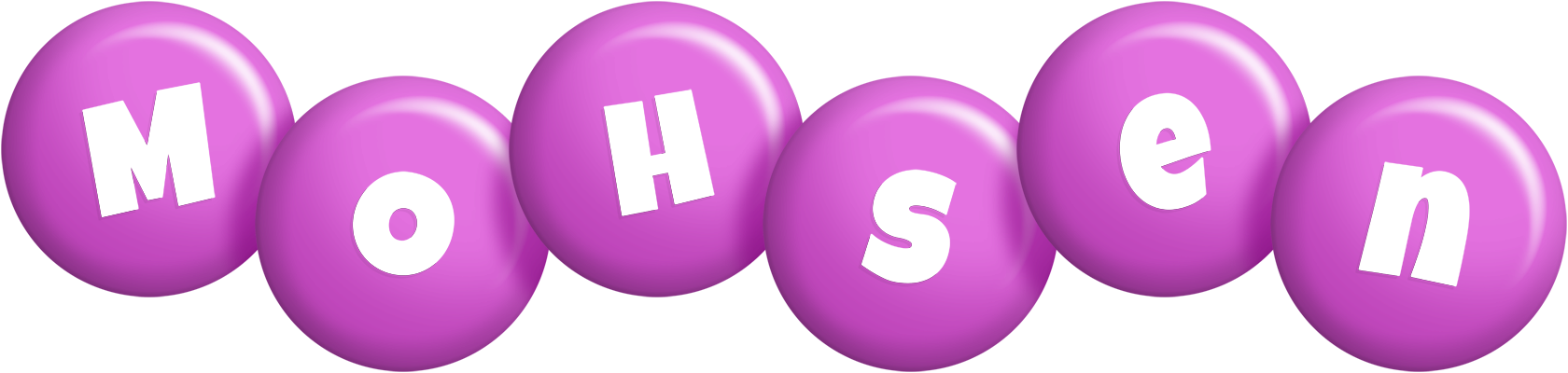 Mohsen candy-purple logo