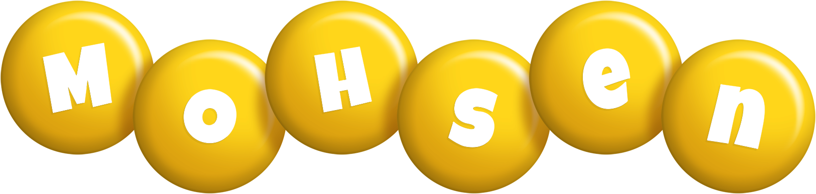 Mohsen candy-yellow logo