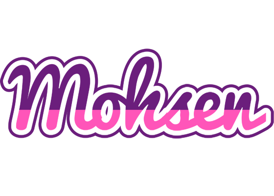 Mohsen cheerful logo