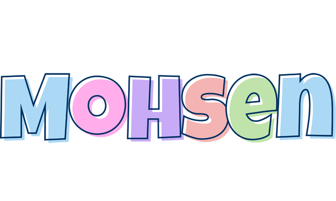 Mohsen pastel logo