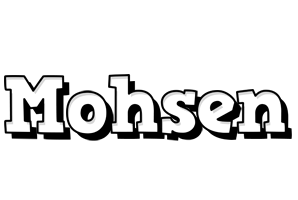 Mohsen snowing logo