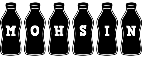 Mohsin bottle logo