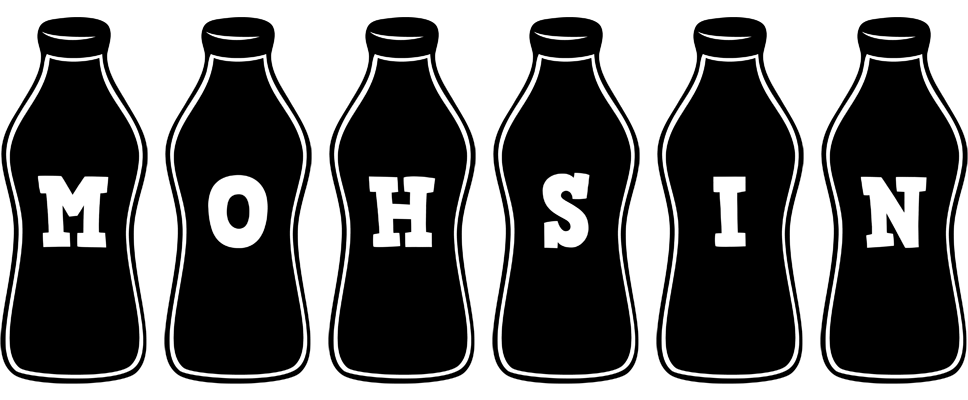 Mohsin bottle logo