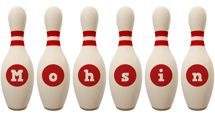 Mohsin bowling-pin logo