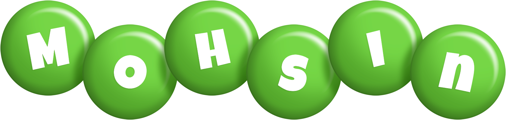 Mohsin candy-green logo