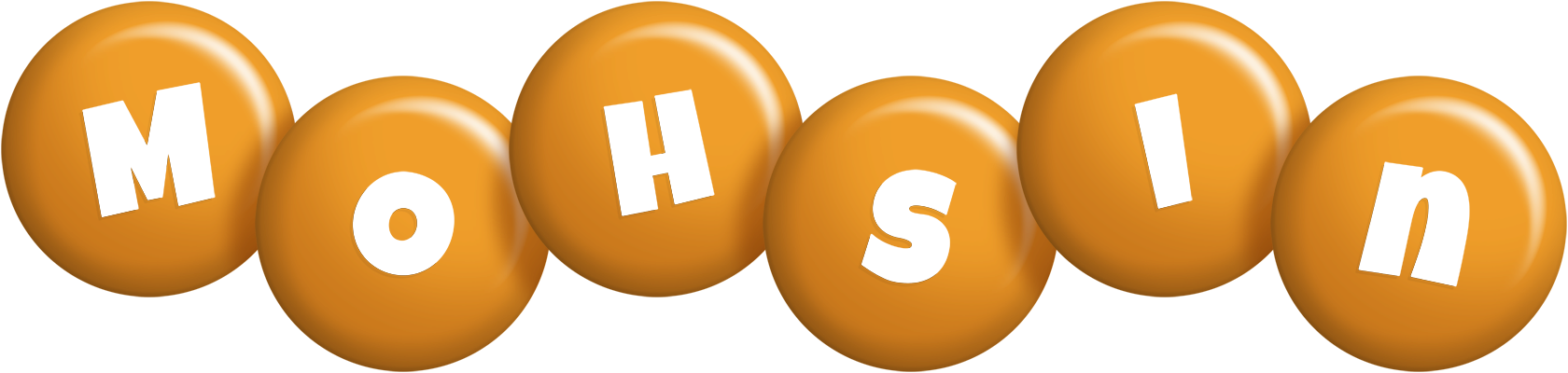 Mohsin candy-orange logo