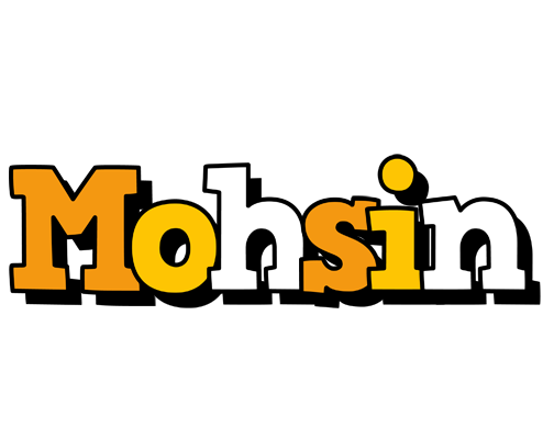 Mohsin cartoon logo