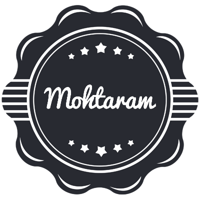 Mohtaram badge logo