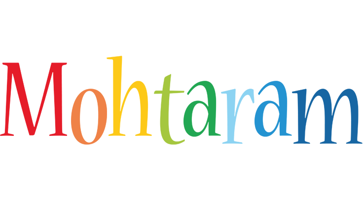 Mohtaram birthday logo