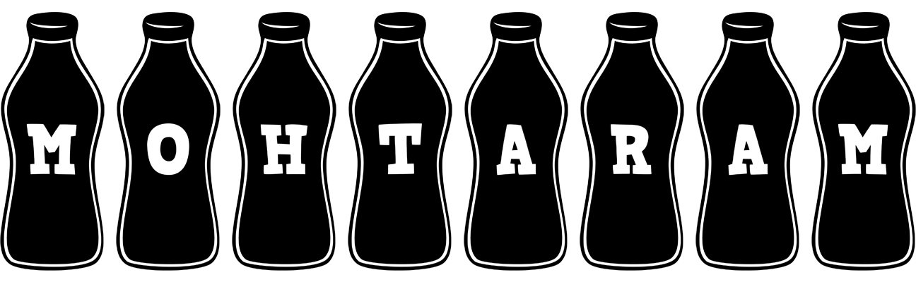 Mohtaram bottle logo