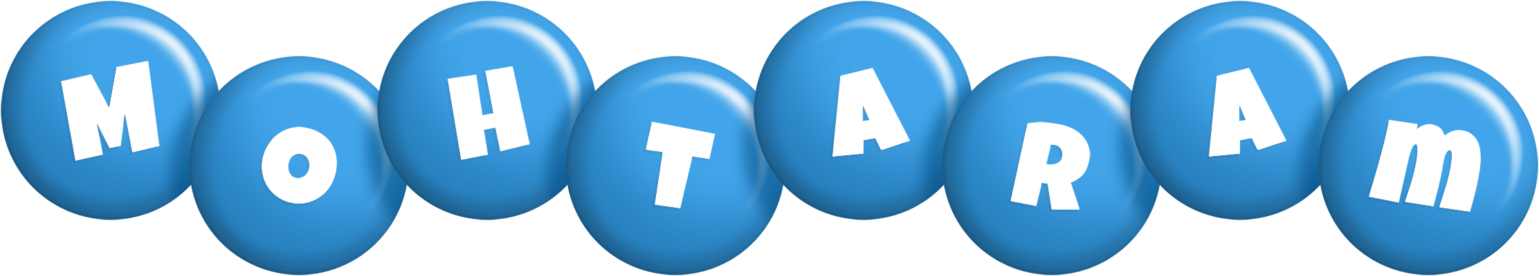 Mohtaram candy-blue logo