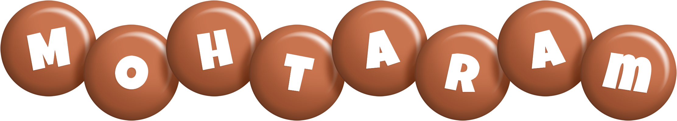 Mohtaram candy-brown logo