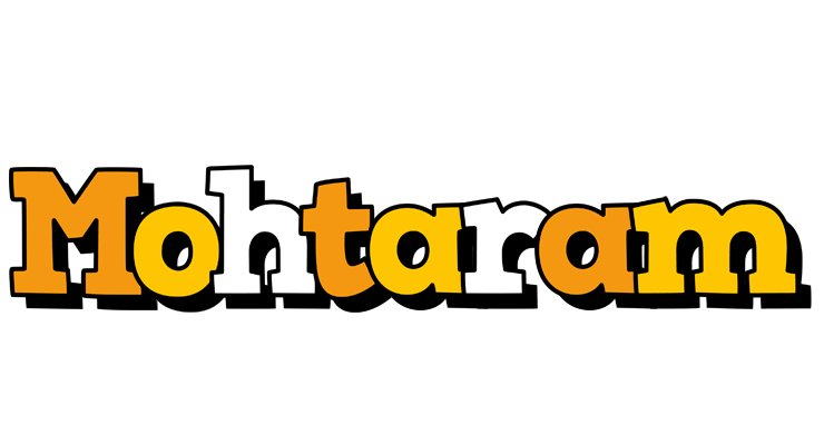 Mohtaram cartoon logo