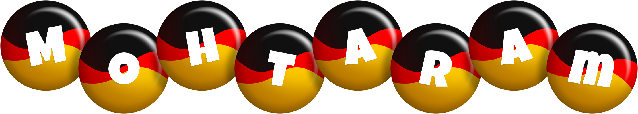 Mohtaram german logo