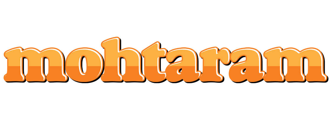 Mohtaram orange logo