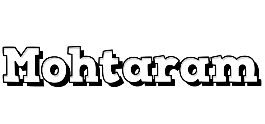 Mohtaram snowing logo