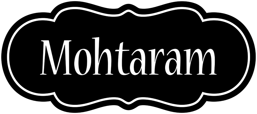 Mohtaram welcome logo