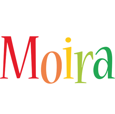 Moira birthday logo