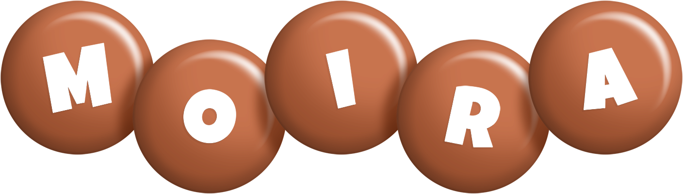 Moira candy-brown logo