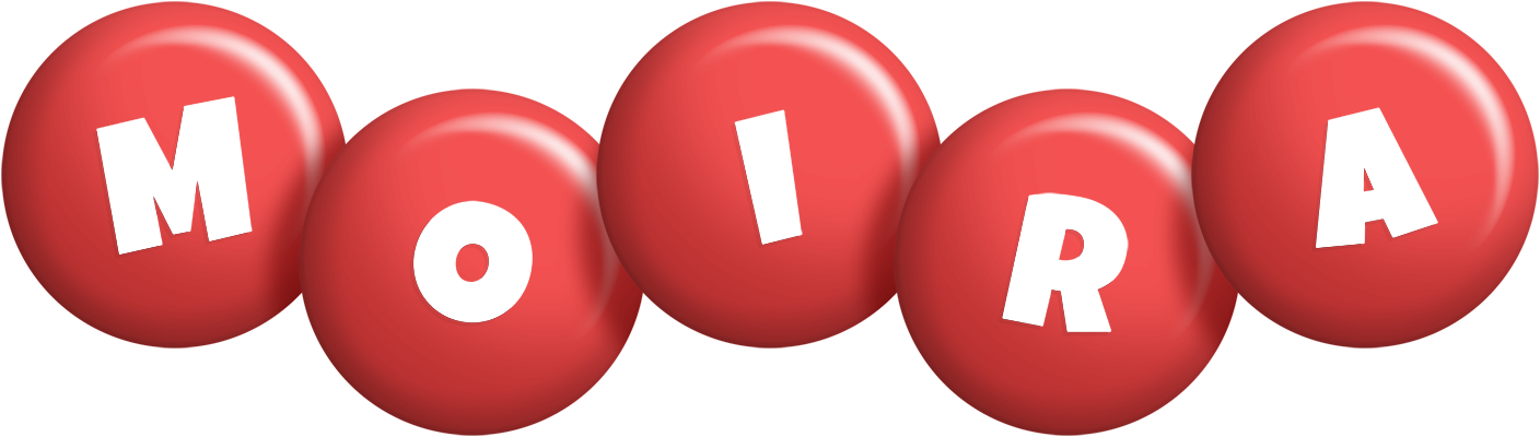 Moira candy-red logo