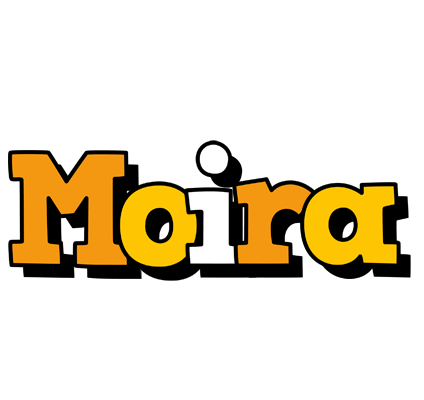 Moira cartoon logo